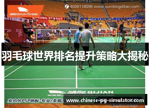 羽毛球世界排名提升策略大揭秘