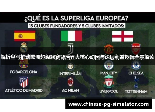 解析皇马推动欧洲超级联赛背后五大核心动因与深层利益逻辑全景解读 解析皇马推动欧洲超级联赛背后五大核心动因与深层利益逻辑全景解读